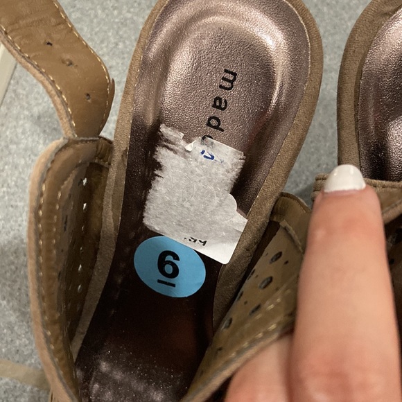 Madden girl peep toe wedges - Picture 6 of 6